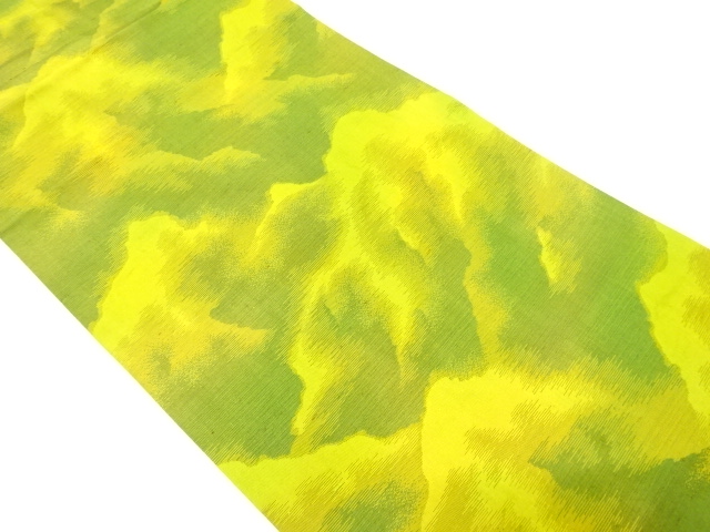 JAPANESE NAGOYA OBI / WOVEN DISTANT MOUNTAINS